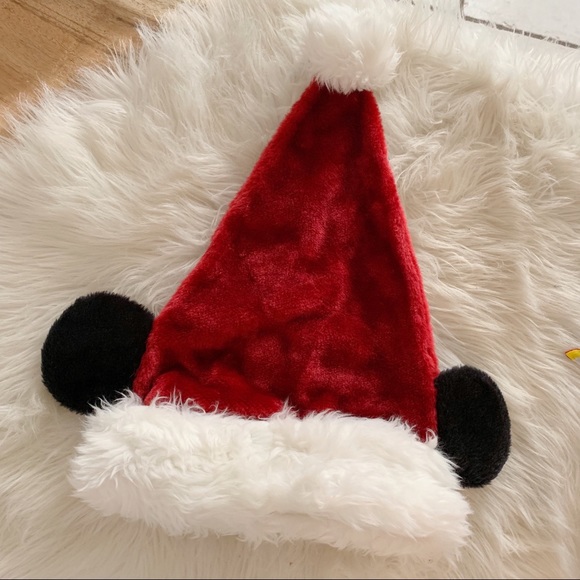 mickey mouse santa hat for adults